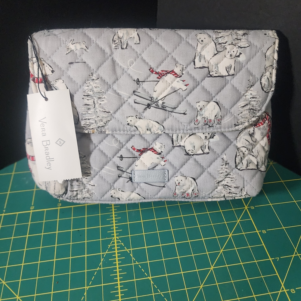 NWT - Vera Bradley Gray Quilted Women's Bag